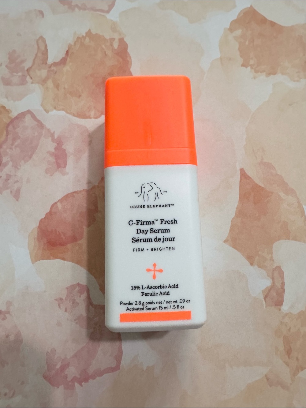 Drunk Elephant C-Firma Fresh Day Serum — White with Orange Cap